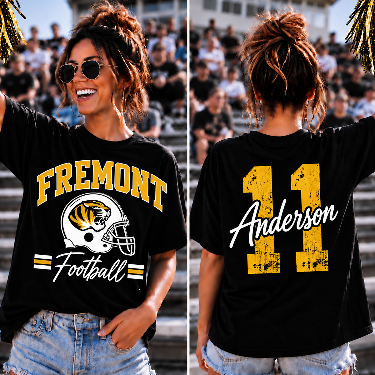 Fremont Tigers Adult Custom Gameday Tee