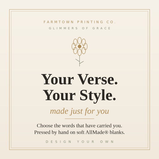 Your Verse, Your Style — Custom Made-to-Order