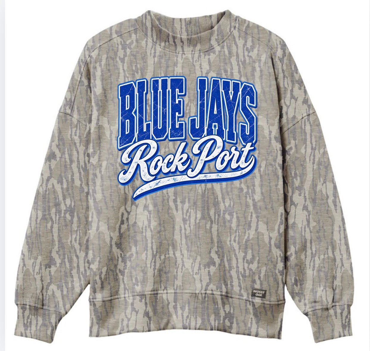 Mossy Oak Bottomland Mockneck Sweatshirt — Pre-Sale