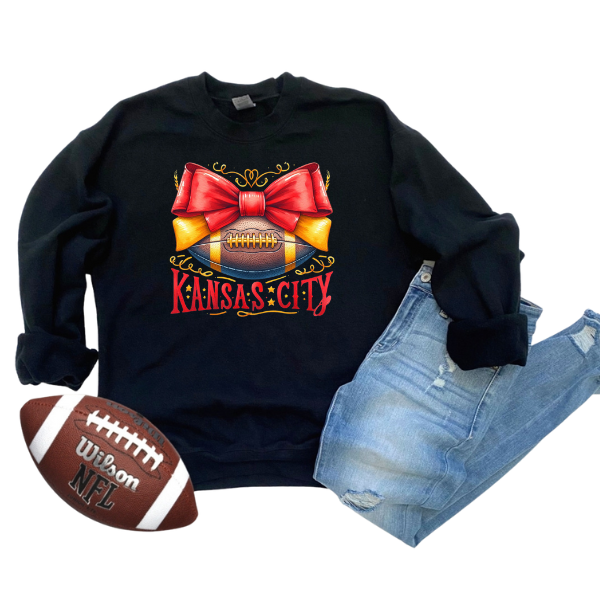 Kansas City Football Bow