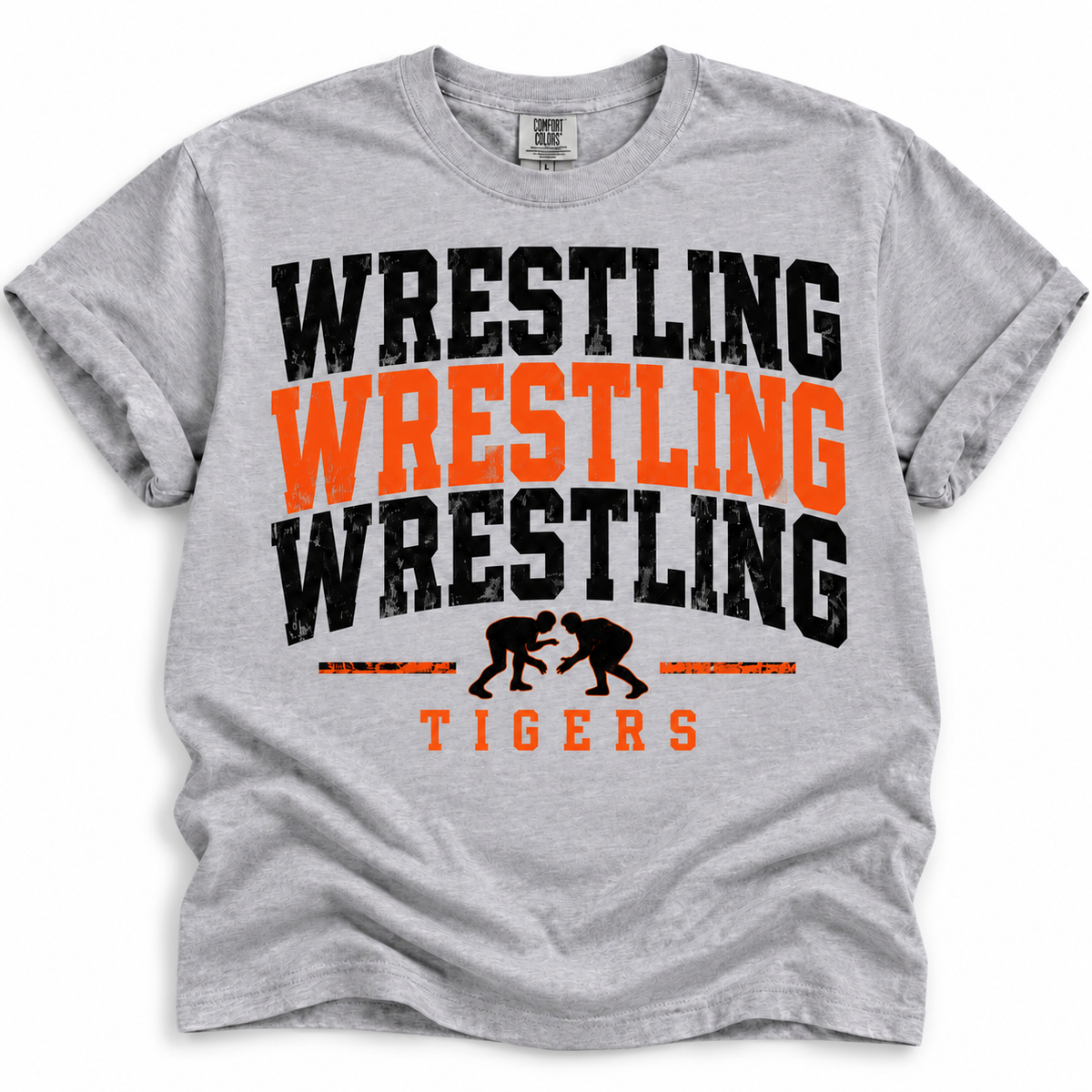 Falls City Tigers Wrestling Arch Tee