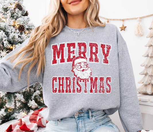 Distressed Merry Christmas