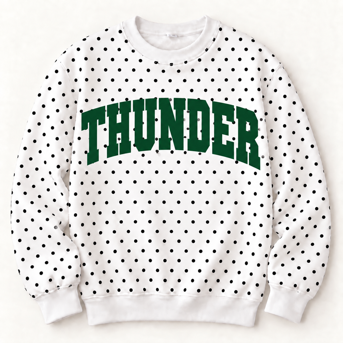 Nodaway Valley Thunder Sideline Polka Dot Crew - Pre-Order