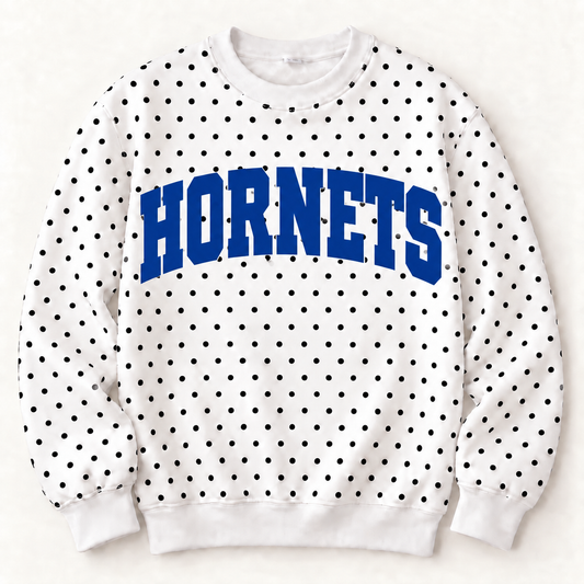 Craig Hornets Sideline Polka Dot Crew - Pre-Order