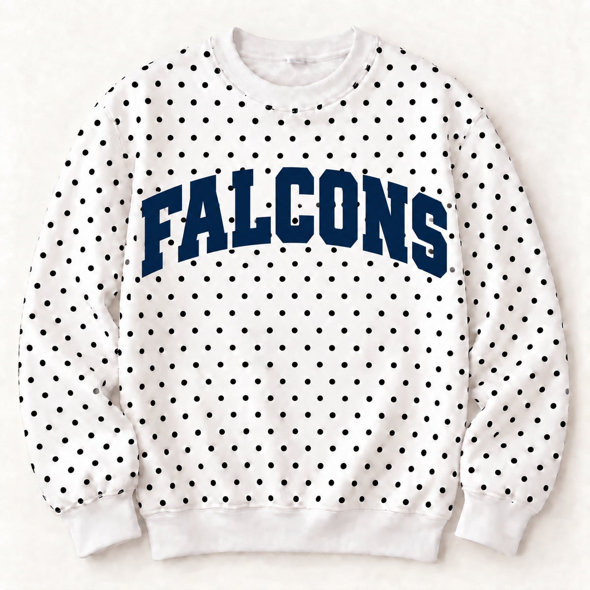 St. Gregory's Falcons Sideline Polka Dot Crew - Pre-Order