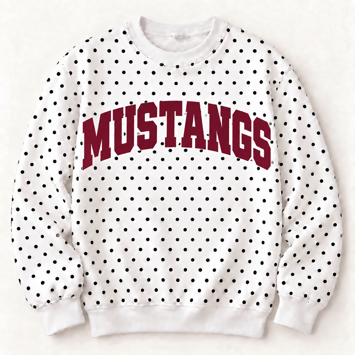 Shenandoah Mustangs Sideline Polka Dot Crew - Pre-Order