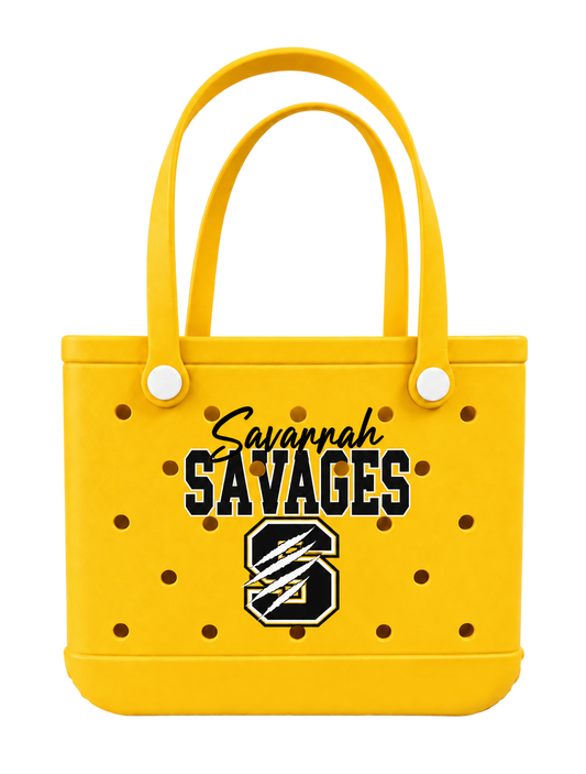 Savannah Savages Flexi Tote - Printed on BOTH Sides - Pre-Order