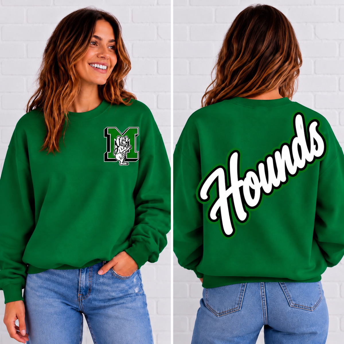 Maryville Spoofhounds Script Mascot Sweatshirt