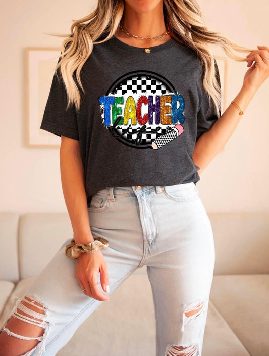 Teacher -Glitter