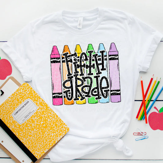 Youth Crayon Back to School
