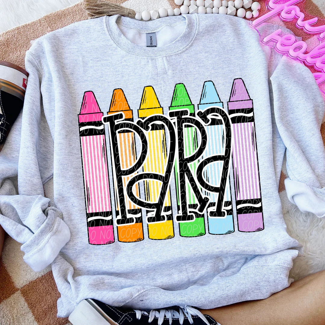 Crayon Back to School