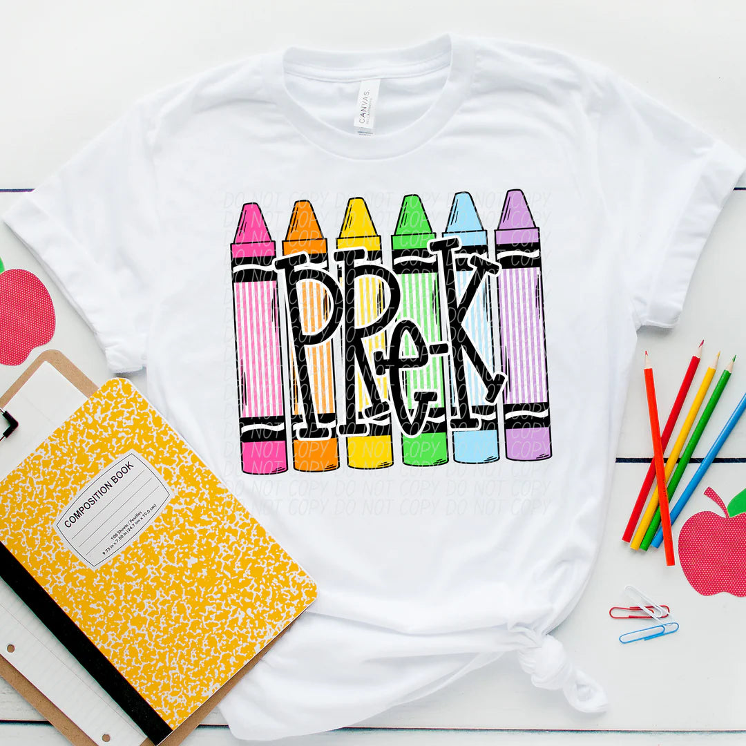 Crayon Back to School