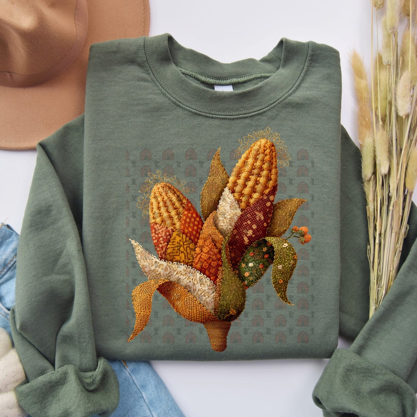Country Patchwork Corn