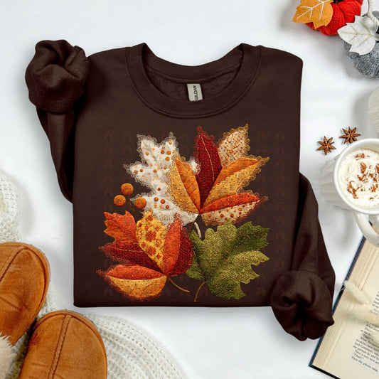 Country Patchwork Leaves