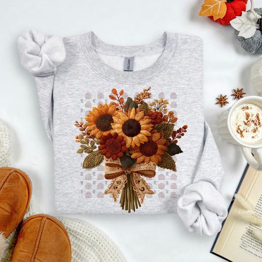 Country Patchwork Sunflower
