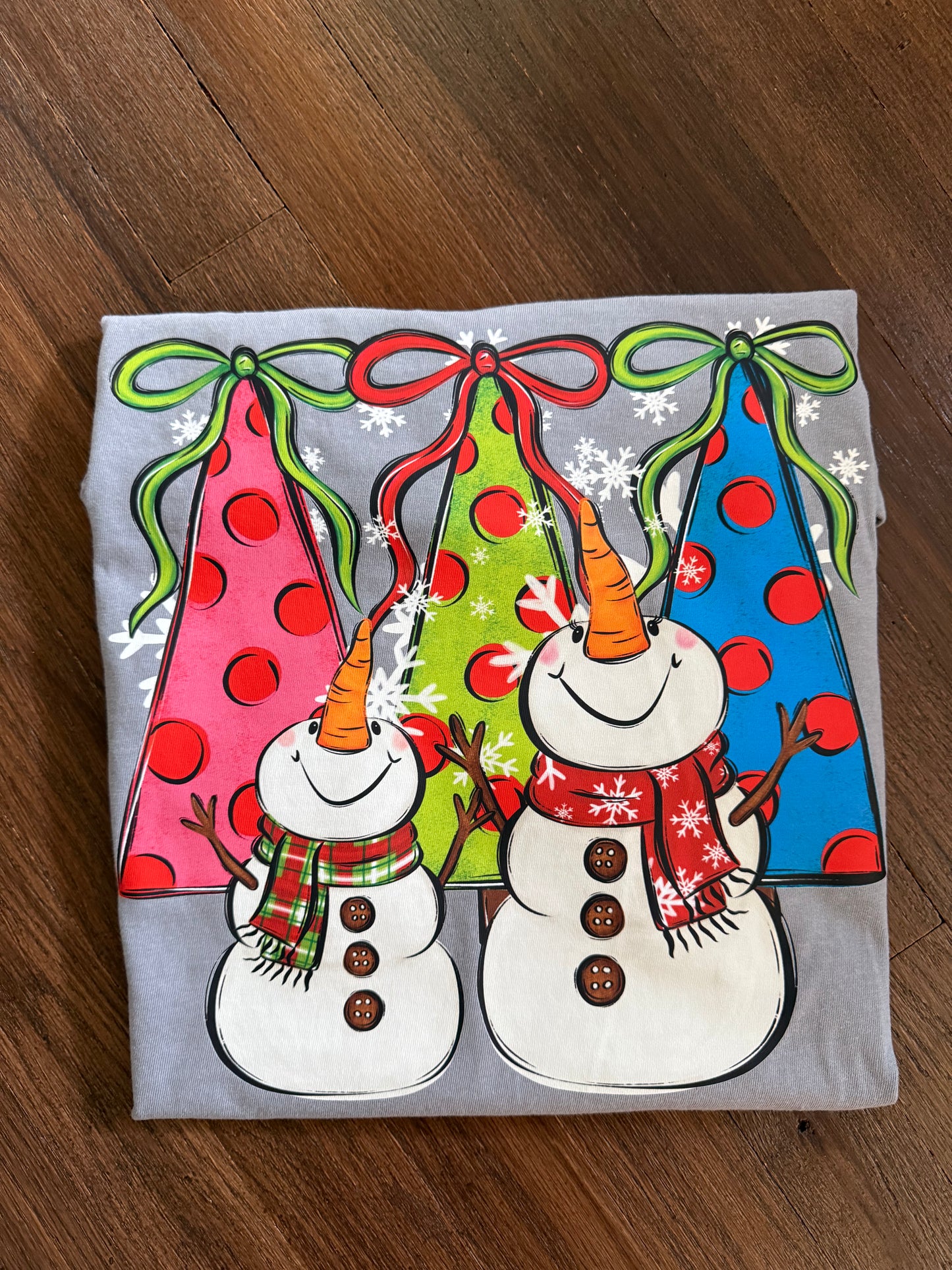 Snowmen Christmas Trees