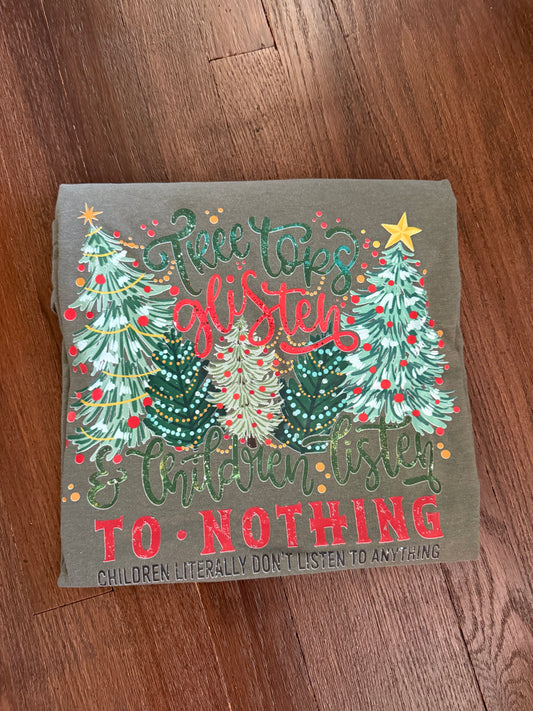 Tree Tops Glisten and Children Listen to Nothing