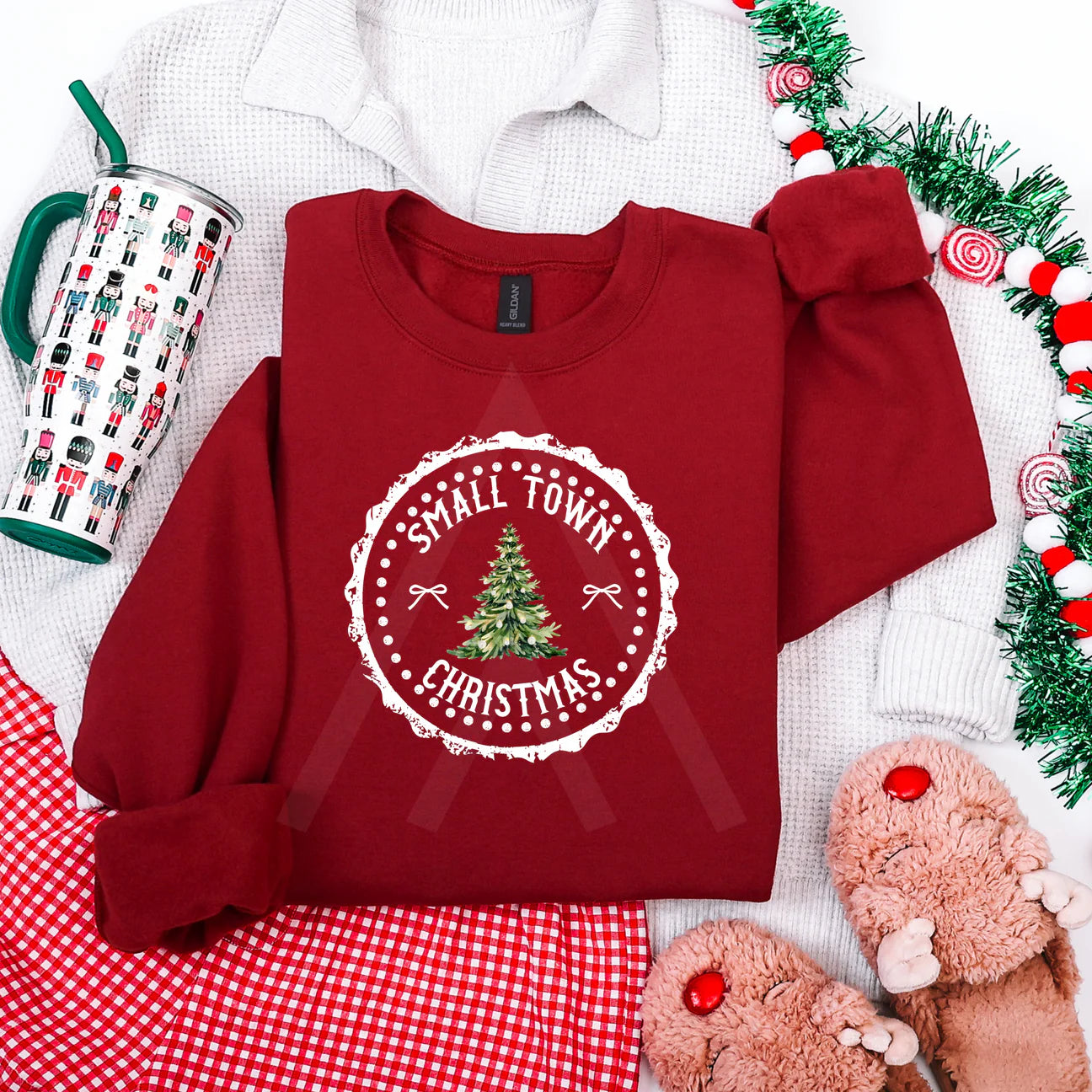 Small Town Christmas Stamp