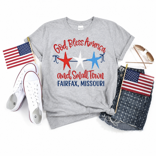 God Bless America & Small Town — Customize your town