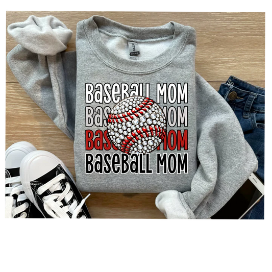 Baseball Mom Stacked
