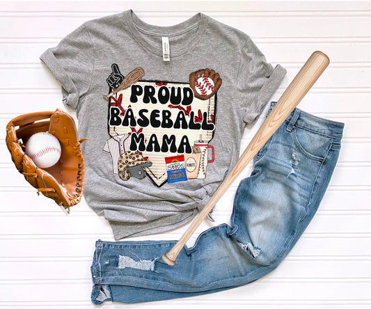 Proud Baseball Mama