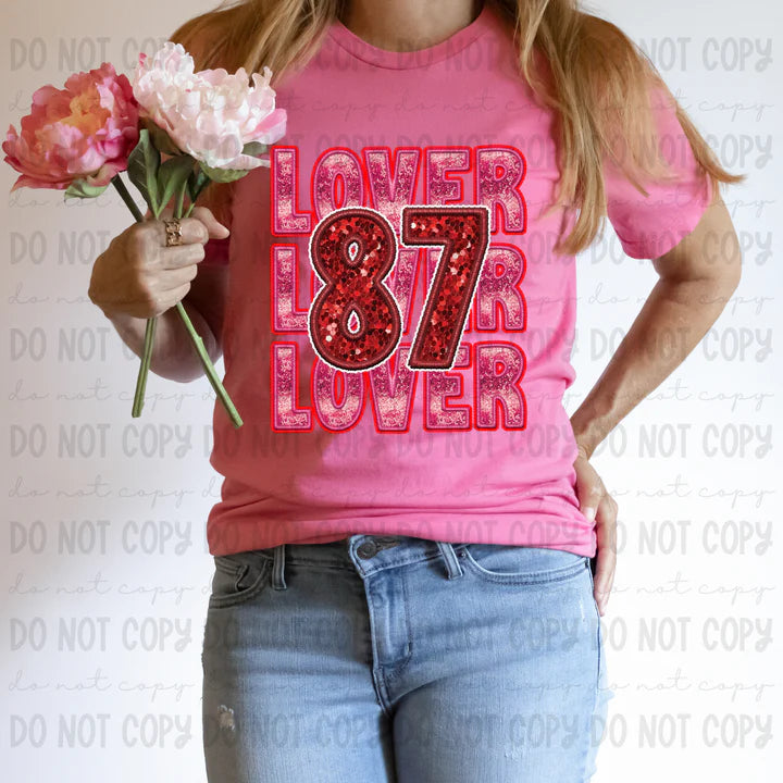 Lover 87 Faux Glitter