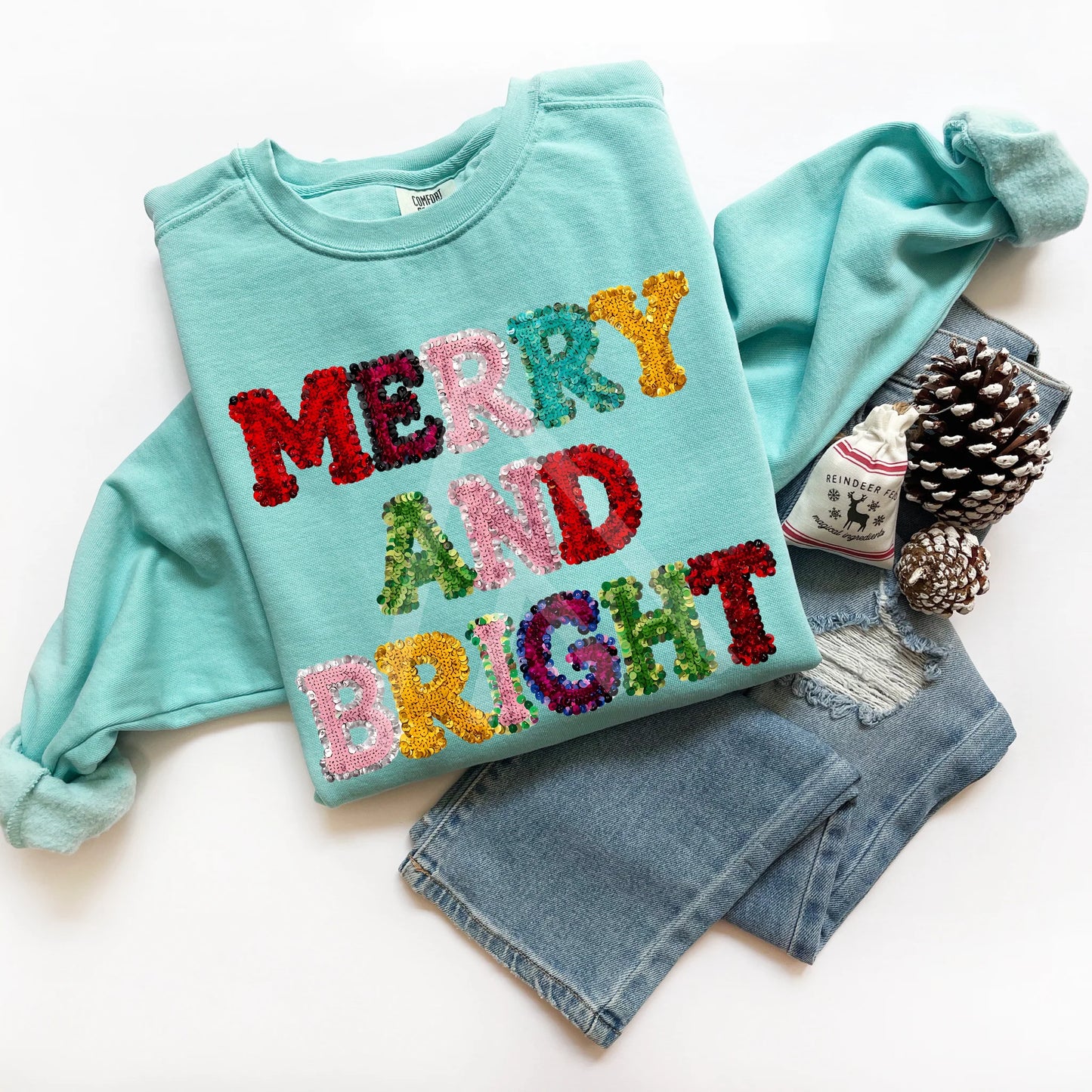 Merry and Bright Sequin