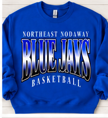 Northeast Nodaway Blue Jays Basketball design
