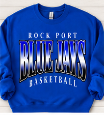 Rock Port Blue Jays Basketball design