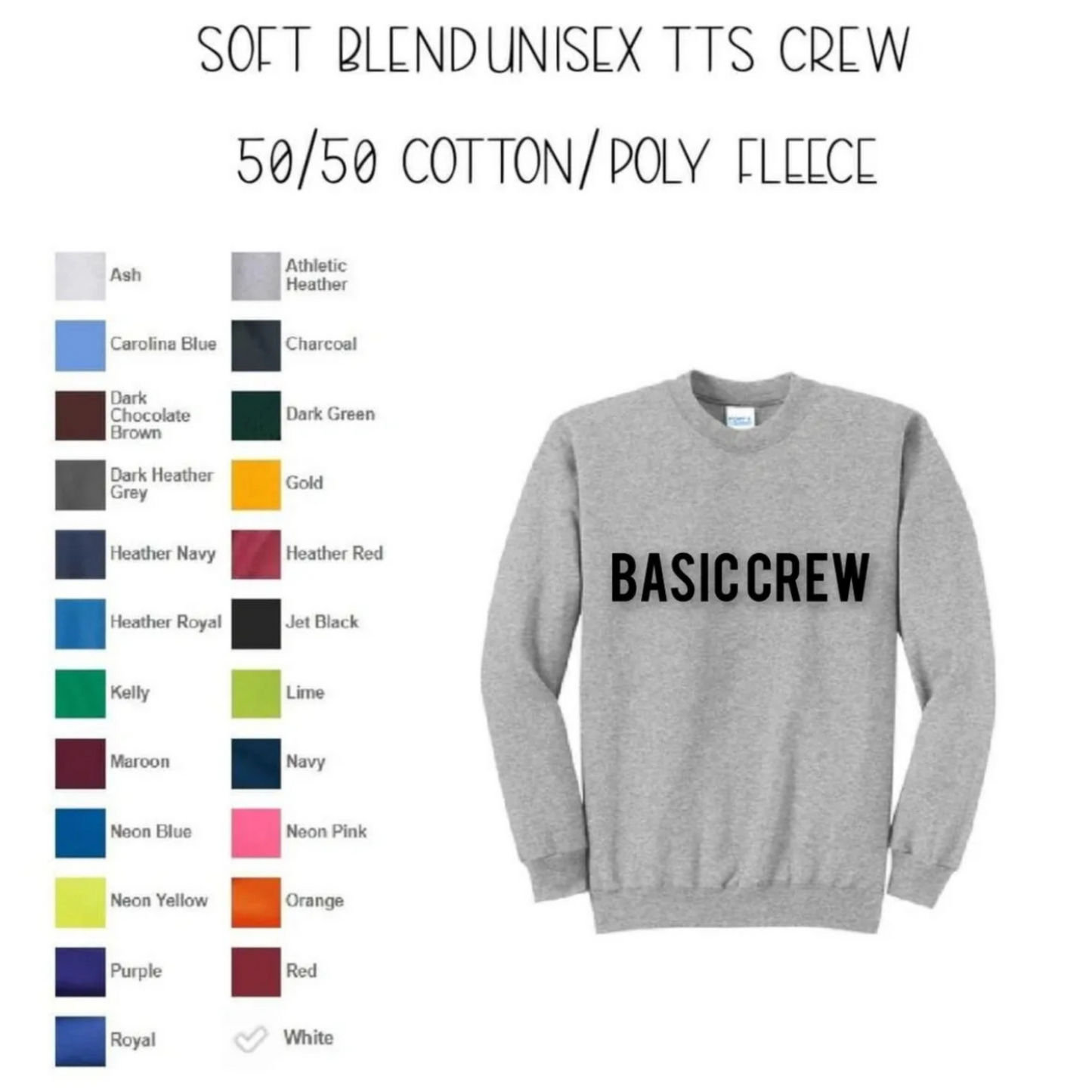 Custom Grade Tee — Crayon