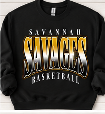 Savannah Savages Basketball design