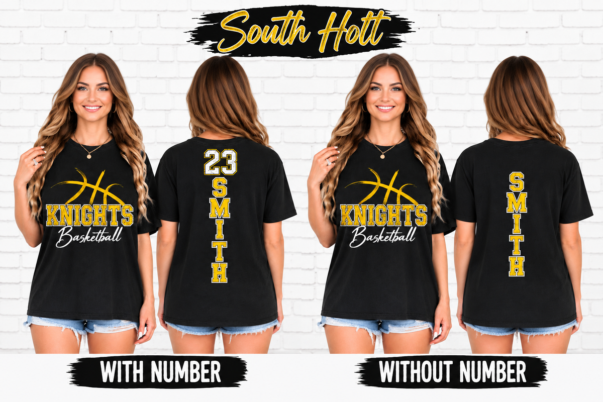 South Holt Knights Personalized Basketball