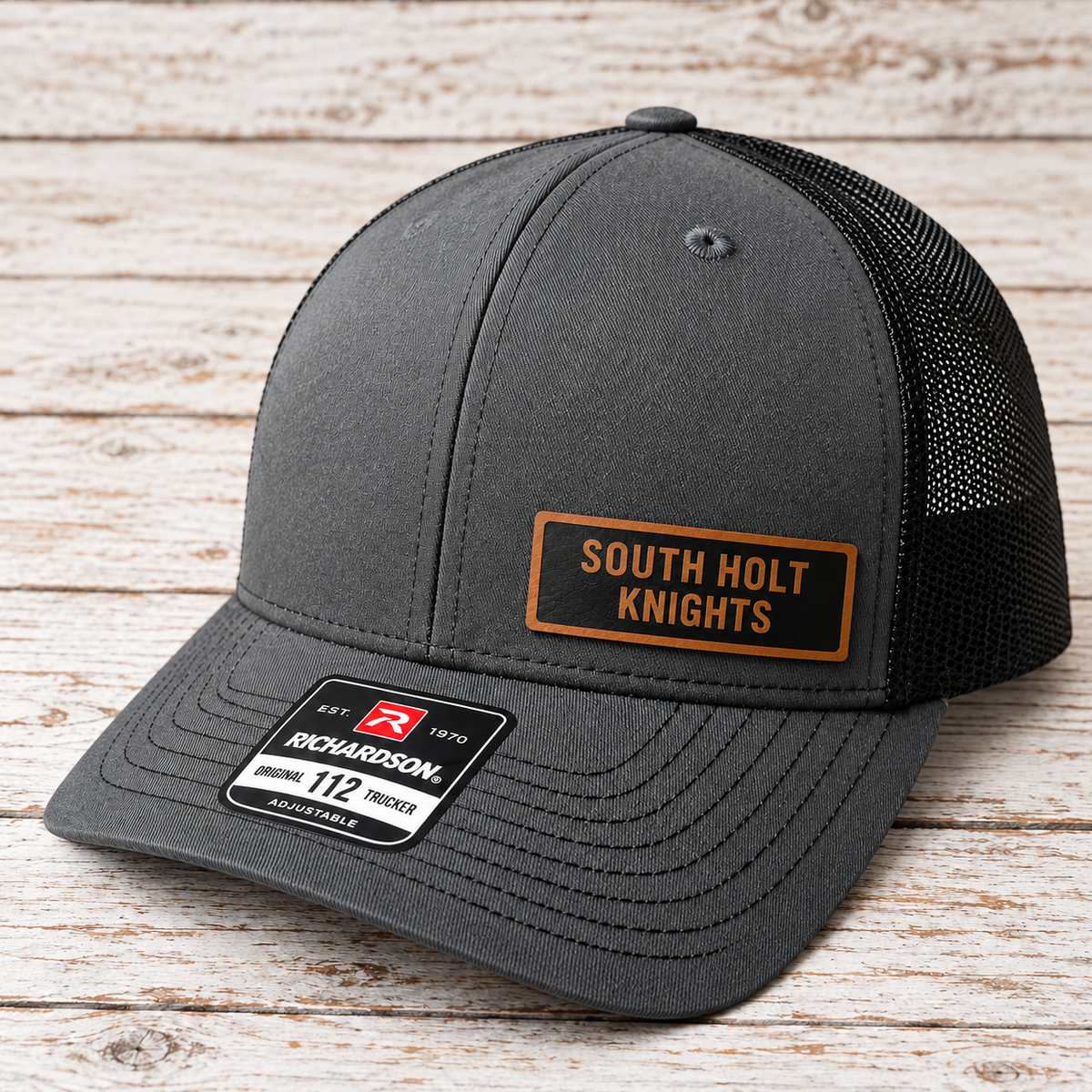 South Holt Knights Leather Patch Hat