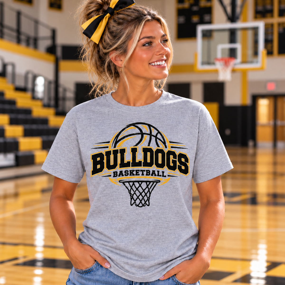 Stanberry Bulldogs Basketball Hoop