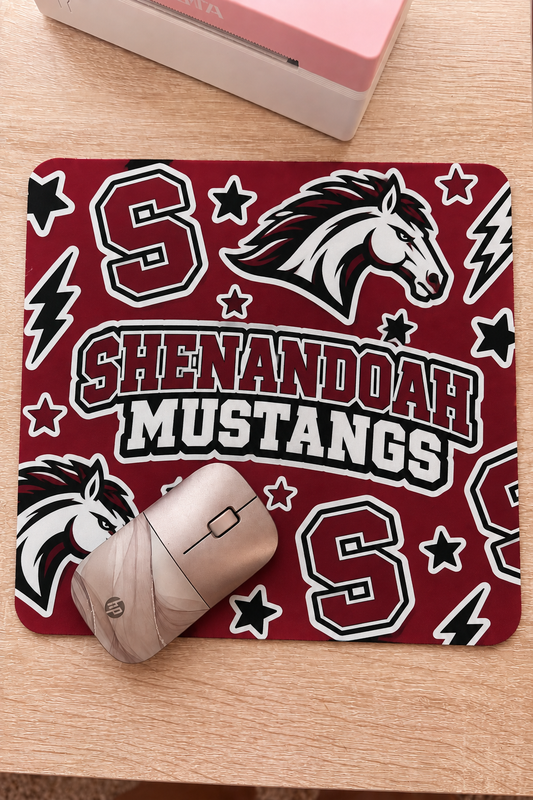 Shenandoah Mustangs Mascot Mouse Pad