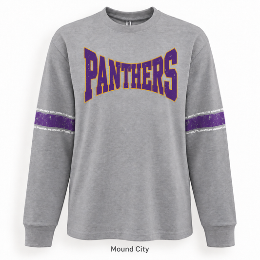 Mound City Panthers Heavyweight Vintage Stripe Jersey