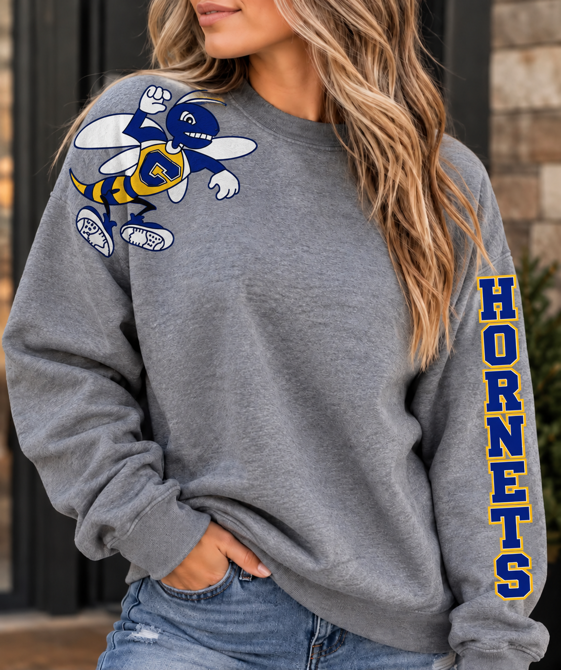 Craig Hornets Sleeve Sweatshirt