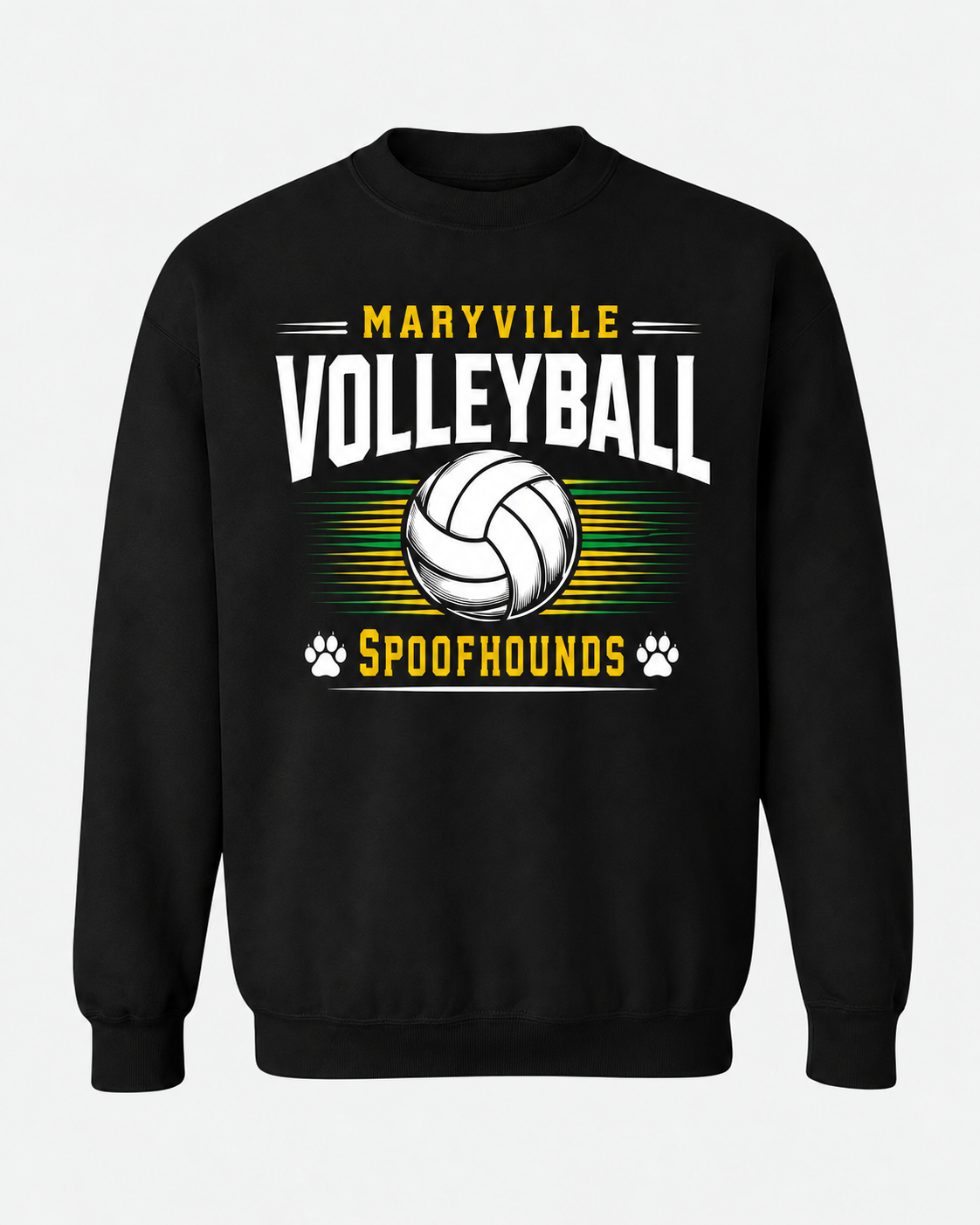 Maryville Spoofhounds Volleyball Spirit Wear - Arched Script