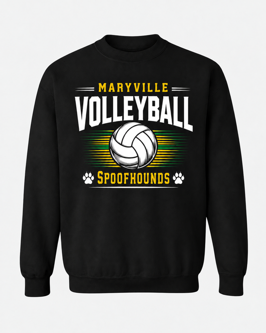 Maryville Spoofhounds Volleyball Spirit Wear - Arched Script