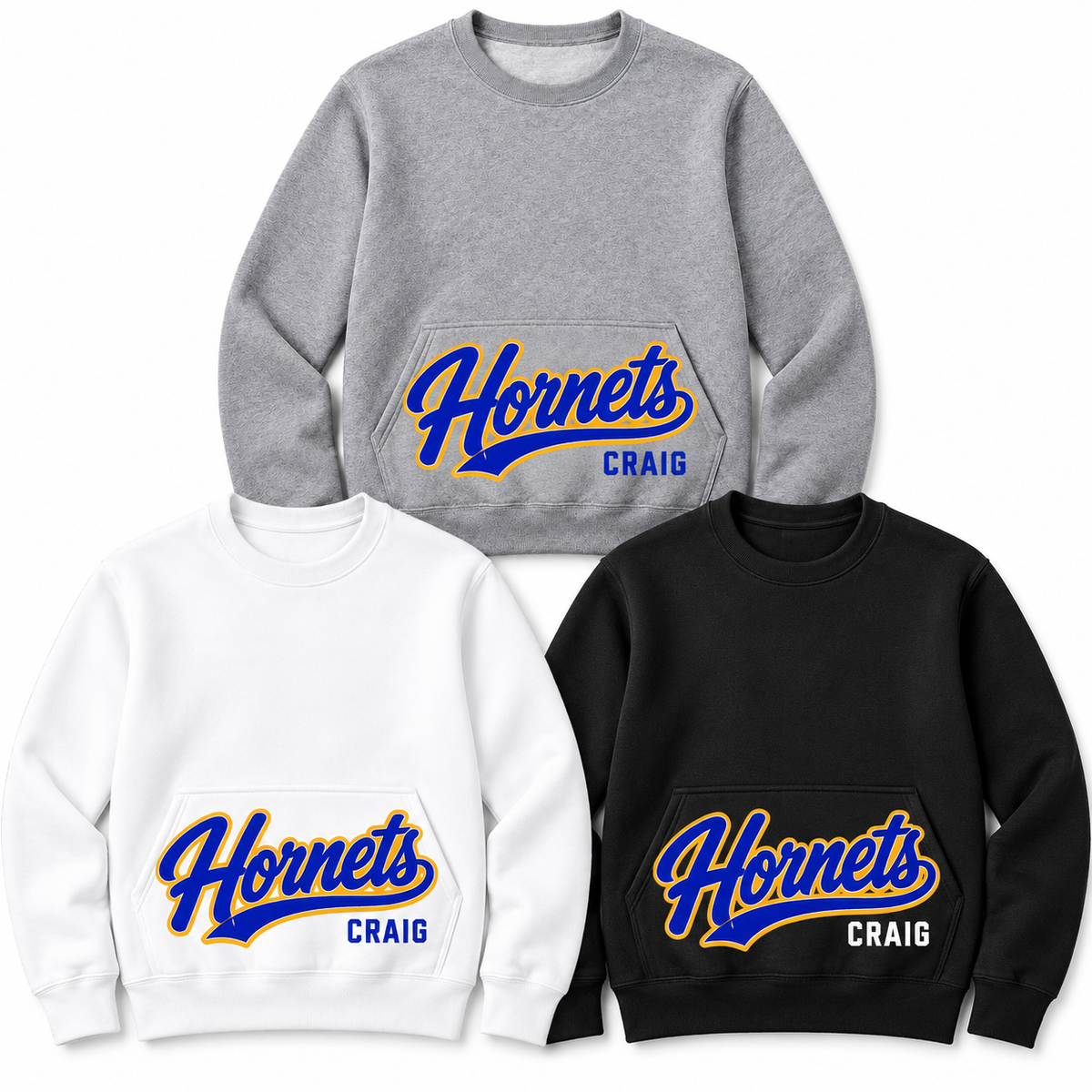 Craig Hornets Script Spirit Sweatshirt