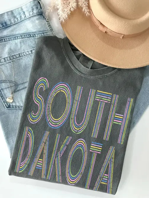 South Dakota Retro Distressed