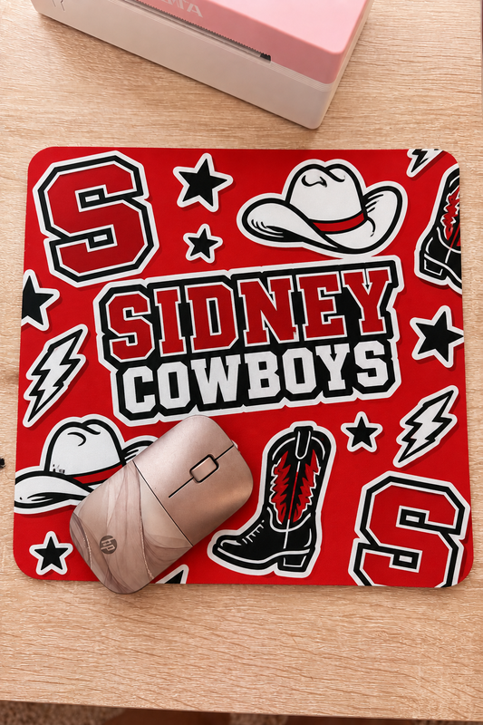 Sidney Cowboys Mascot Mouse Pad