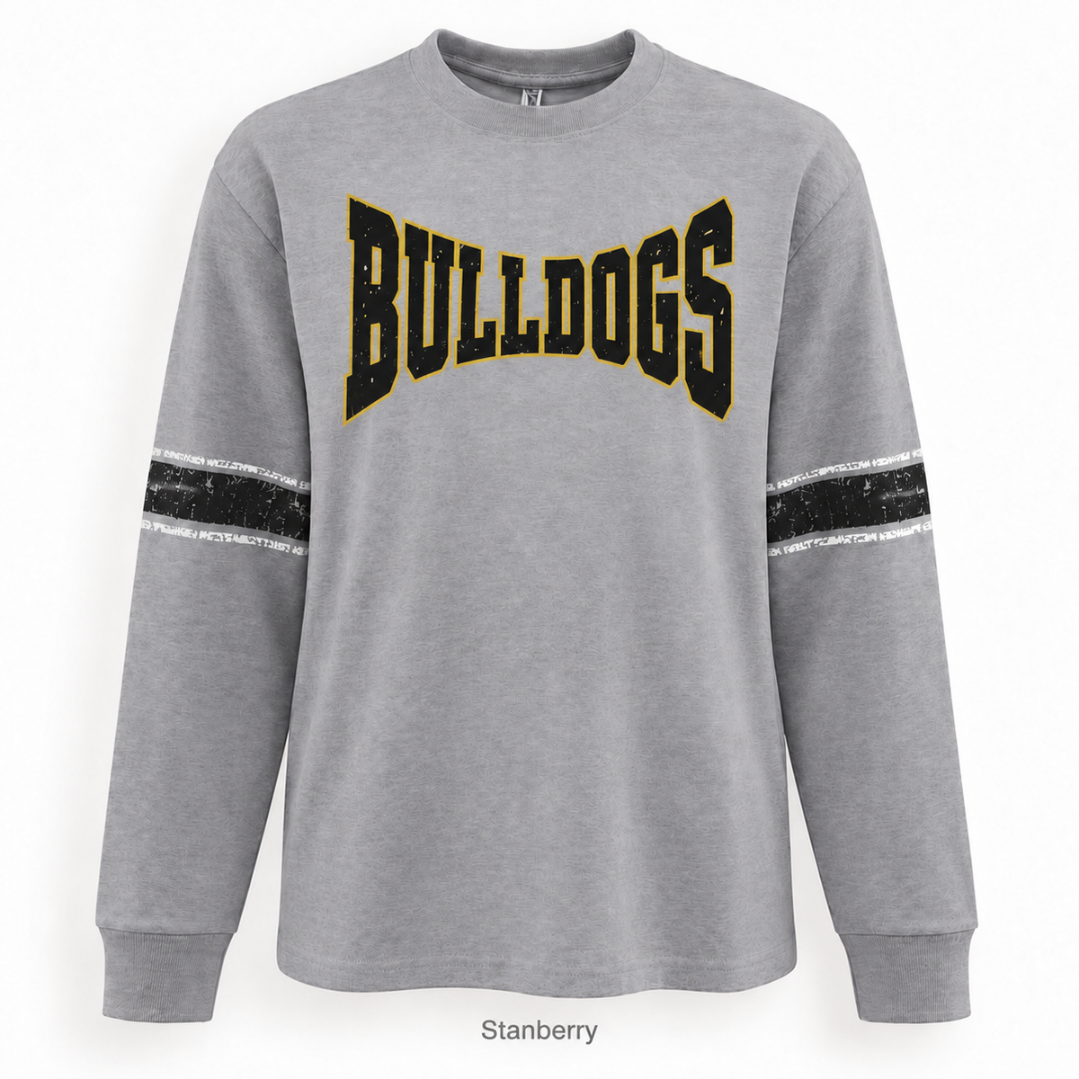 Stanberry Bulldogs Heavyweight Vintage Stripe Jersey