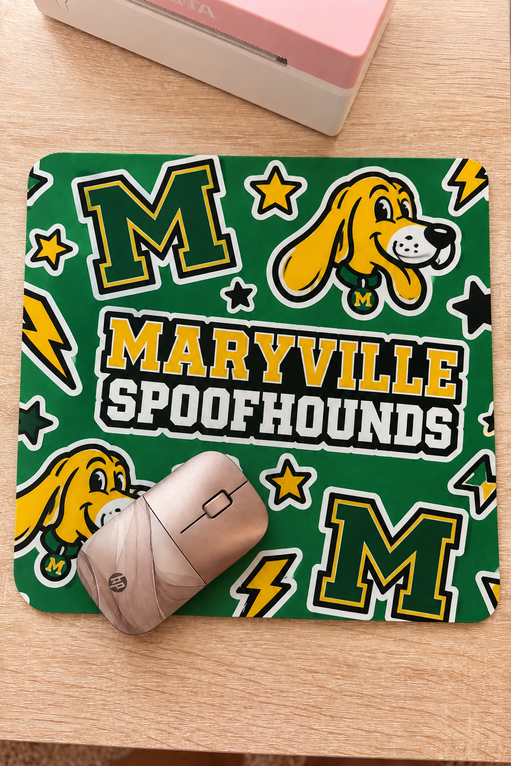 Maryville Spoofhounds Mascot Mouse Pad