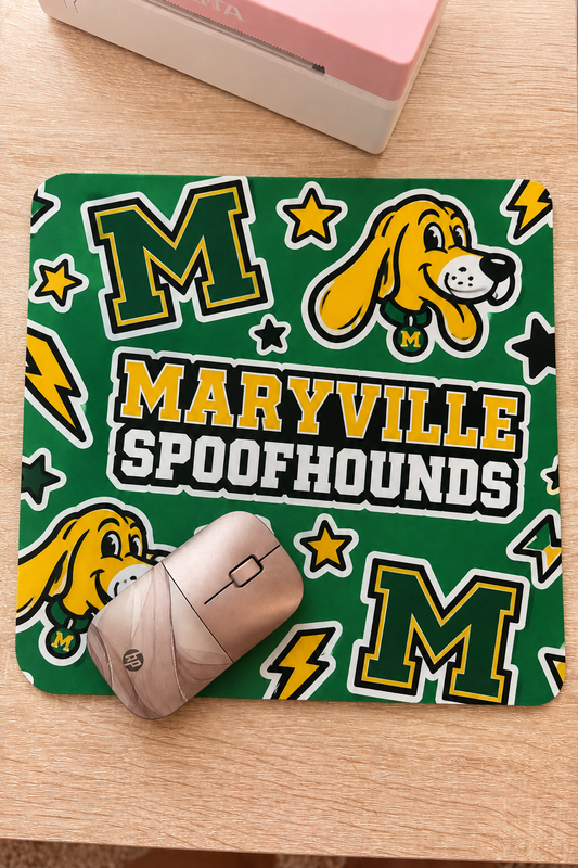 Maryville Spoofhounds Mascot Mouse Pad
