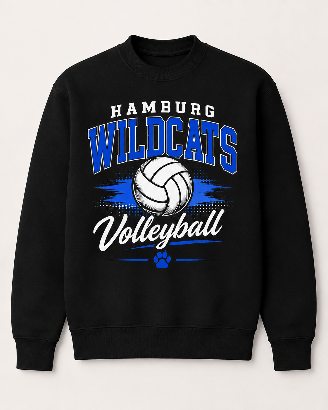 Hamburg Wildcats Volleyball Spirit Wear - Varsity Block