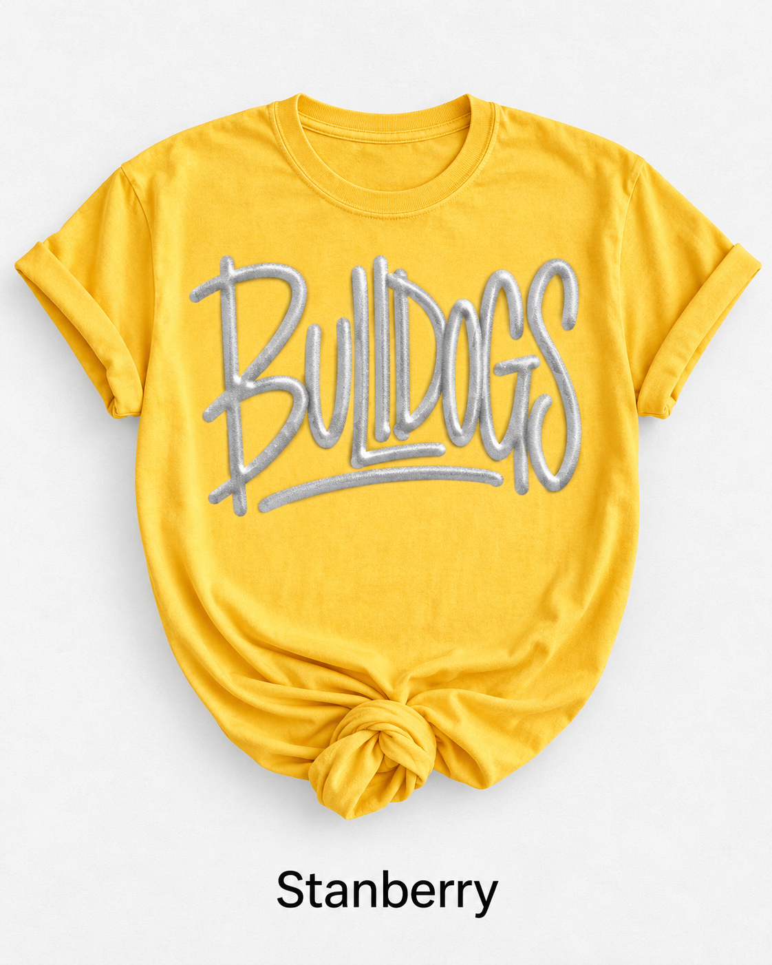 Stanberry Metallic Puff Tee, Crew & Hoodie