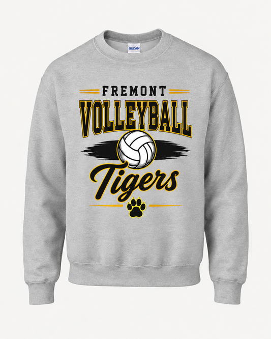Fremont Tigers Volleyball Spirit Wear - Retro Lines