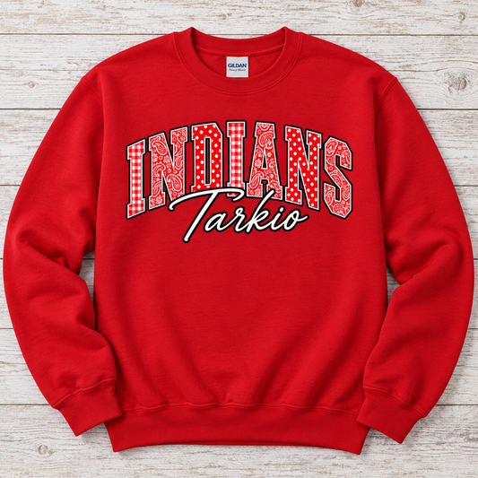 Tarkio Indians Patchwork Sweatshirt or Tee