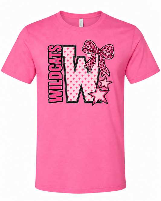 Hamburg Wildcats Pink Out Tee